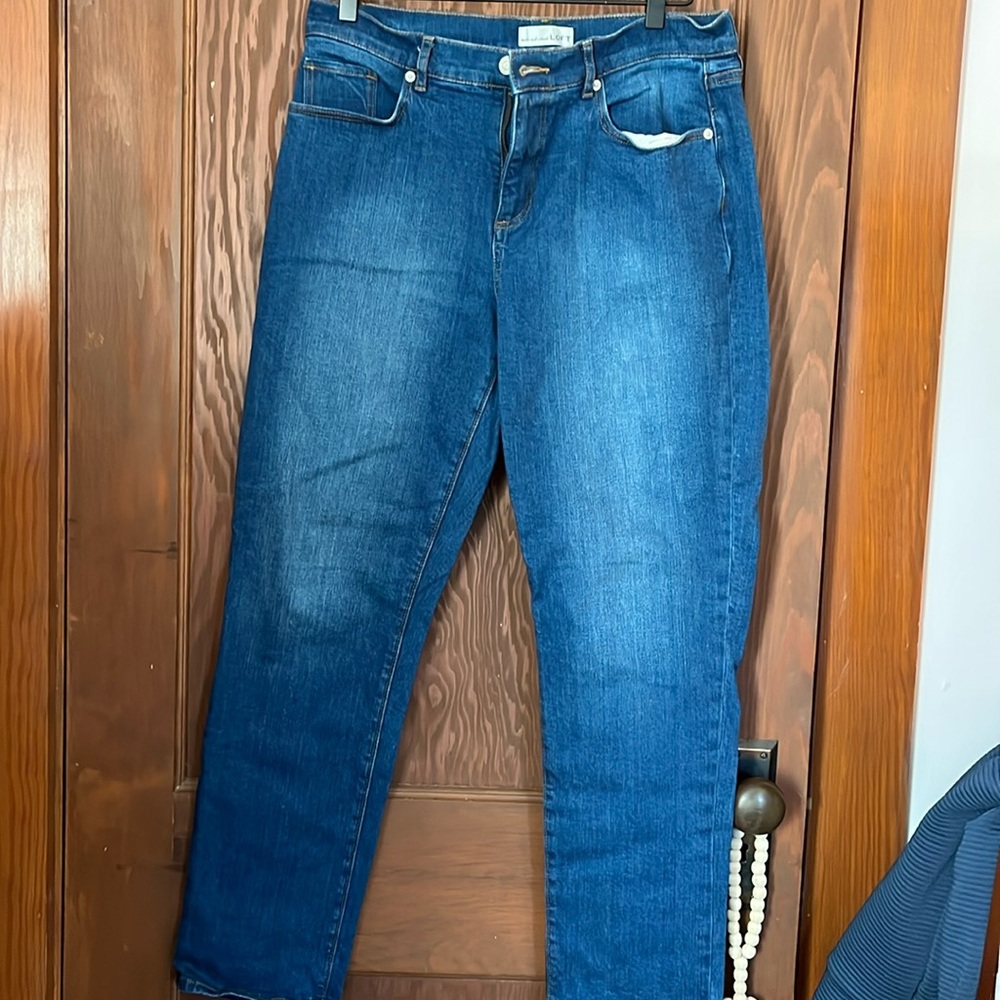 Loft girlfriend fit jeans